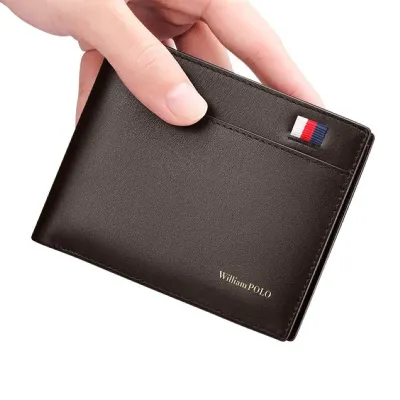 SIGNATURE RICH BROWN WALLET